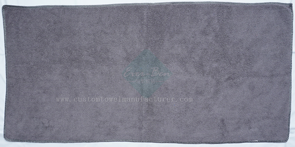 China bulk black hand towel Supplier Custom Grey Clean Towels Gifs Manufacturer